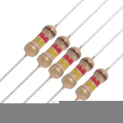50x1/4 W 250V 120K ohm осевые свинцовые Углеродные пленочные резисторы