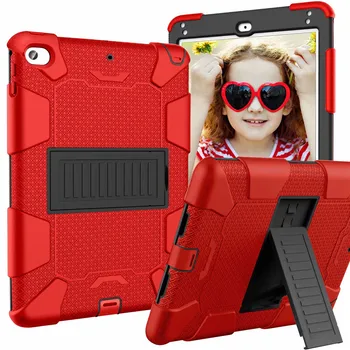 

Shockproof Case for iPad Mini 5 2019 Case Mini 4 Cover with Stand Silicone PC Full-body Rugged Dual-Layer Hybrid Cover