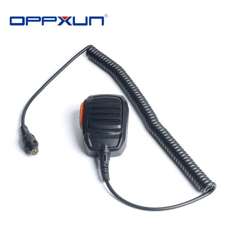 OPPXUN 10 пин Динамик микрофон PTT для Hytera HYT MD780 RD980 MT680 двухстороннее радио иди и болтай