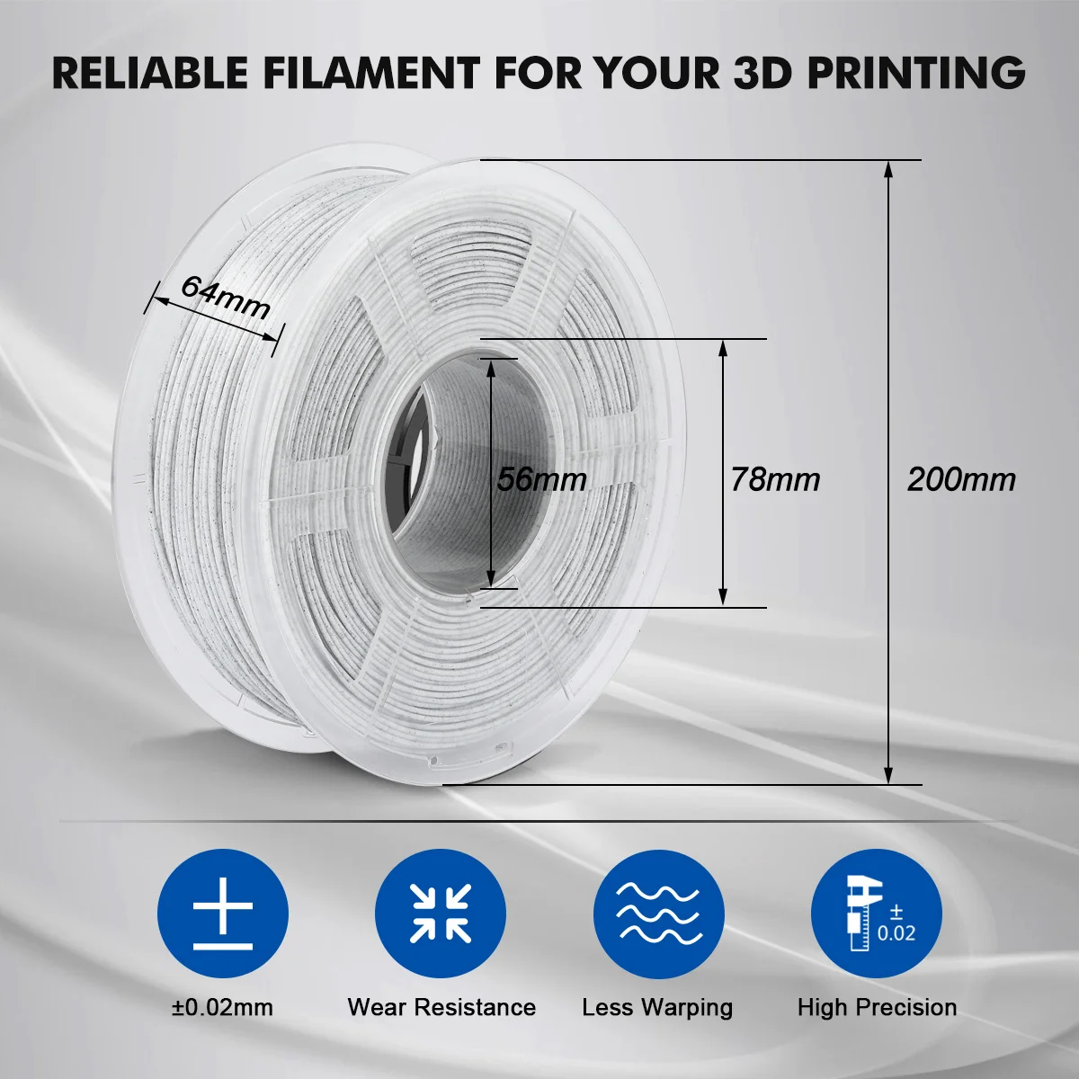 Marble PLA Filament 3D Printer PLA  1 KG 1.75 MM Refills Bendable Non-Toxic Fastship Gift Printer Handles Pen DIY polypropylene 3d printer filament