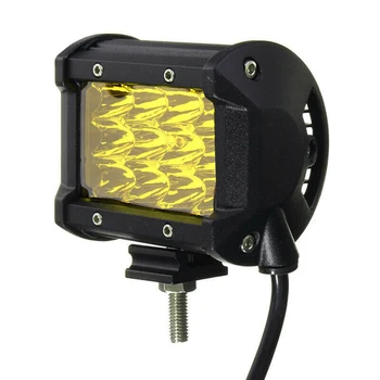 

Car LED Work Light Off-road ATV DC12-24V Yellow Headlights Bulbs Replacement