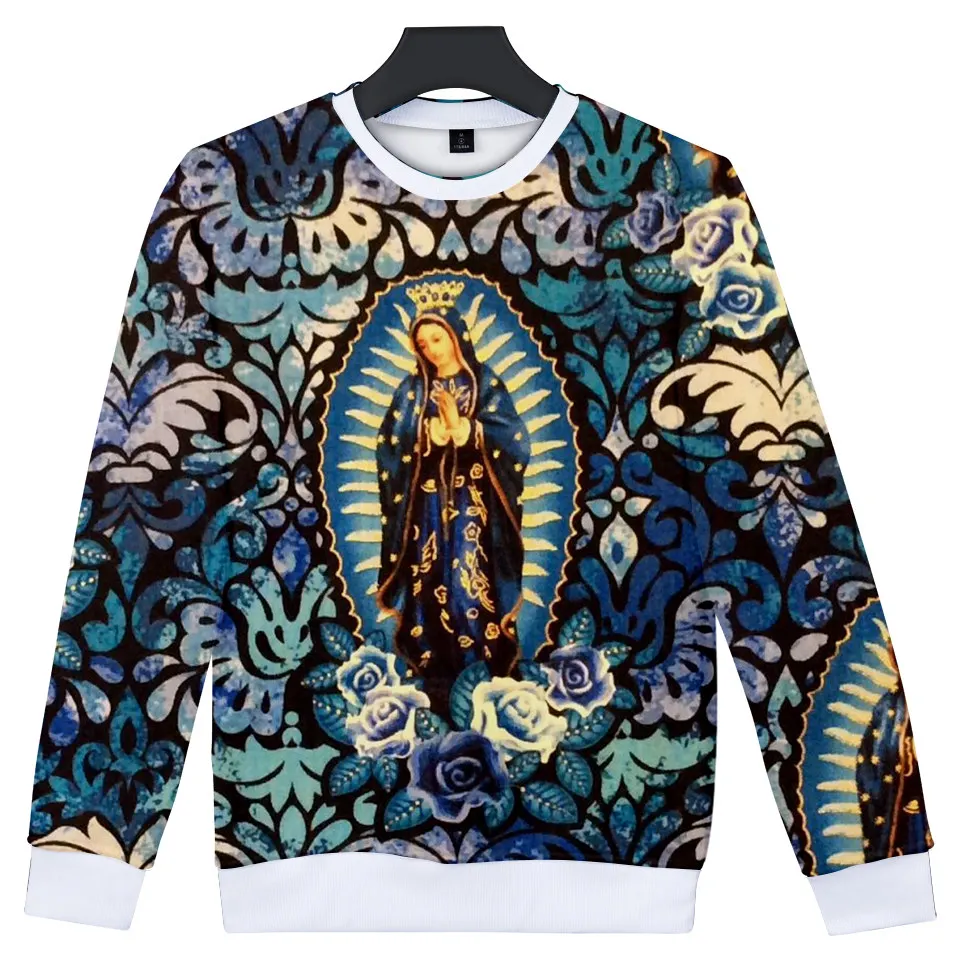 

Our Lady Of Guadalupe Virgin Mary Mexico Mexican 3d sweatshirt 4xl harajuku hoodie pullover hoodies streetwear tracksuit clothes