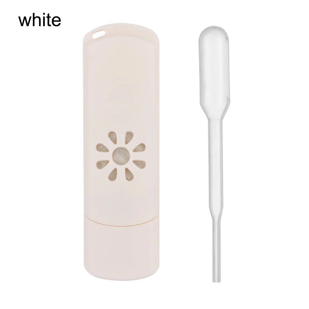 white Мини USB светодиодный автомобильный Ароматерапевтический диффузор, ароматический увлажнитель, эфирное масло, свежий домашний Автомобиль, аксессуары для интерьера - Название цвета: white