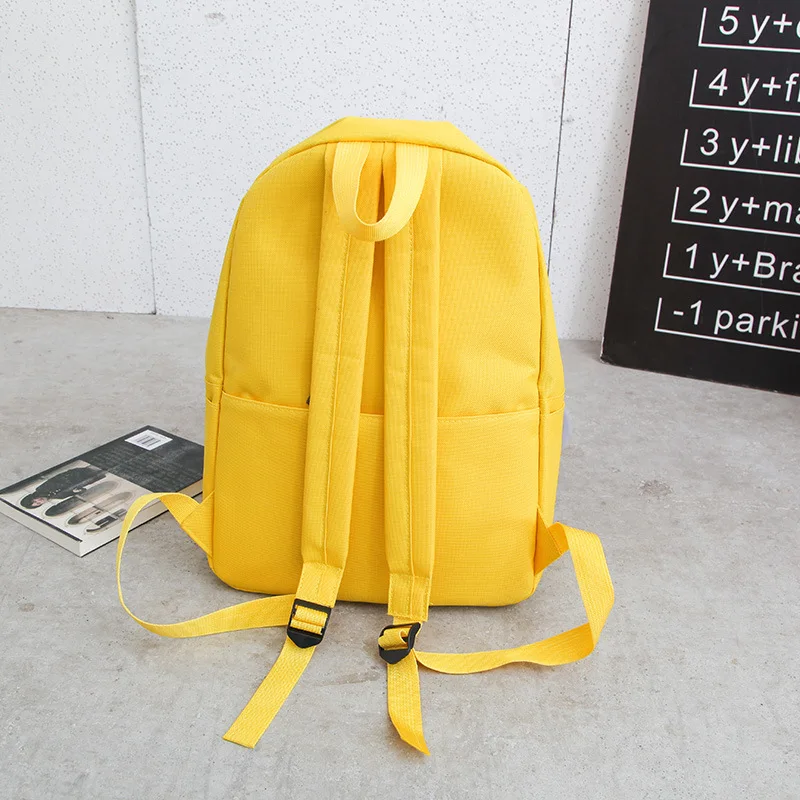 

Korean-style Fashion University Style Contrast Color Schoolbag College Style 2018 New Multi-functional Oxford Cloth WOMEN'S Bag