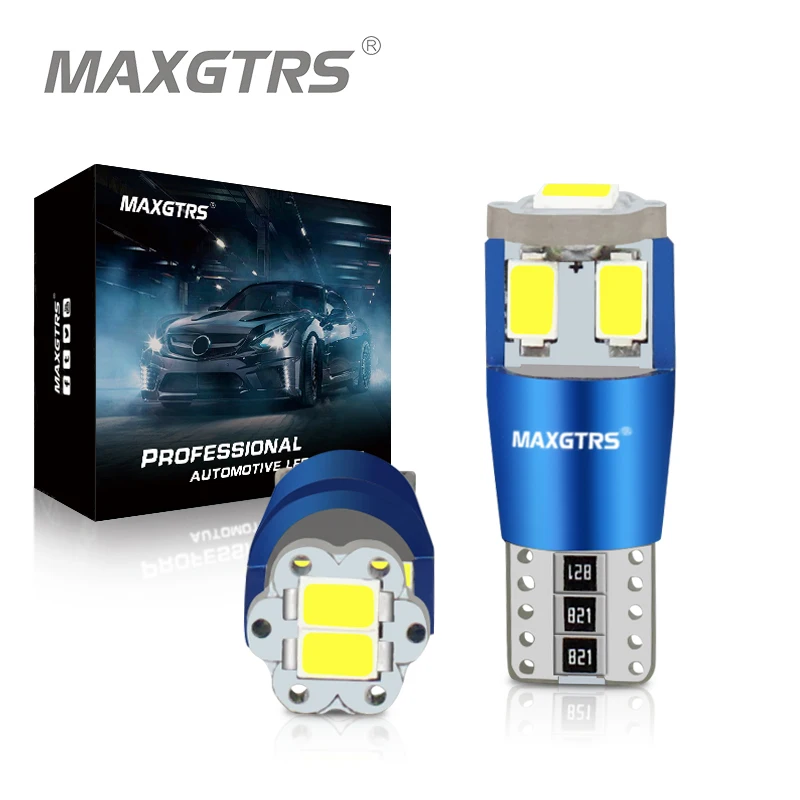 MAXGTRS 194 168 T10 светодиодный W5W Canbus номерной знак лампа 5730 автомобильный боковой