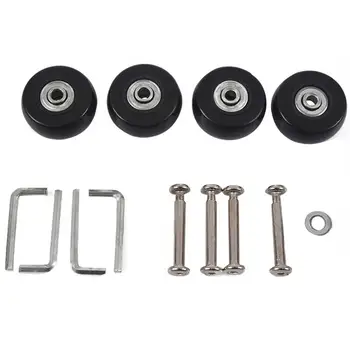 

40 x 18mm Luggage Suitcase Wheels Replacement Repair kit 2 Pair