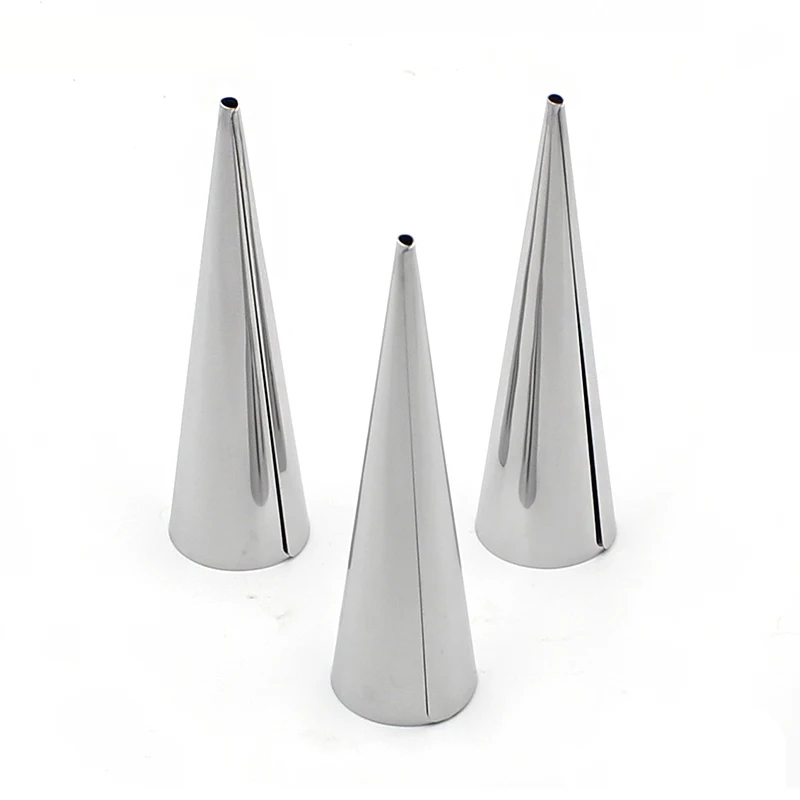 5 шт./компл. спиральные формы для Круассанов из нержавеющей стали конические