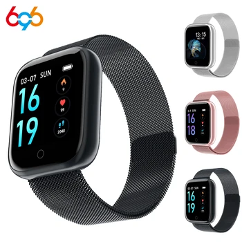 

696 T80 Smart Watch Heart Rate Monitor Blood Pressure smartwatch men Fitness tracker IP67 Waterproof Sport Smart Bracelet Women