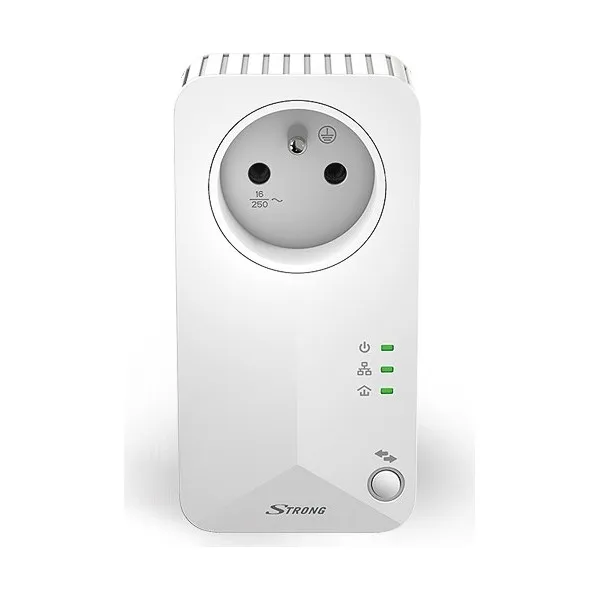 ПЛК-адаптер Powerline 500 мбит/с белый (2 шт.) (Восстановленный A +) |