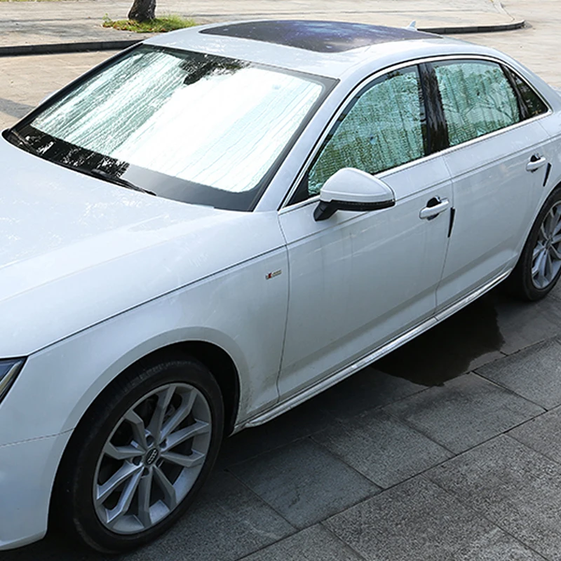 Карманго для Audi A4 A5 S4 S5 B9 лобовое стекло автомобиля солнцезащитный козырек УФ Защита занавеска солнцезащитный козырек боковое окно сетка пленочный козырек