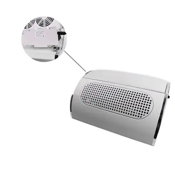 

Small and portable Simple operation Nail Vacuum Cleaner Three Fans Nail Dust Collector With High Power Drying Adsorbing Dust