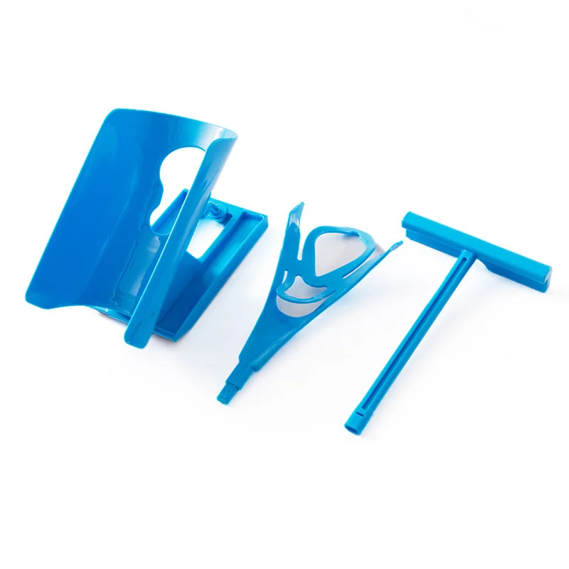Azul Sock Slider Aid Fácil em Fora Sock Helper Kit Sapato Chifre Dor Livre sem Dobrar Sapato Chifre para Gravidez Vestir Aids Ferrahomemtas Novo 3 Beleza e saúde