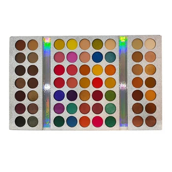 

63-color Shimmer Matte Eyeshadow Palette Waterproof Smudge-proof Long Lasting Eye Shadow Multi-color Makeup P1