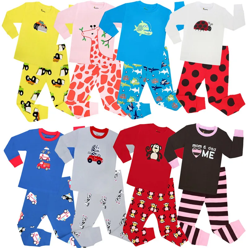 

Kigurumi Children's Pajamas for Boys Girls Unicorn Pajamas Flannel Kids Stich Pijamas Set Animal Sleepwear Winter Onesies 4-12