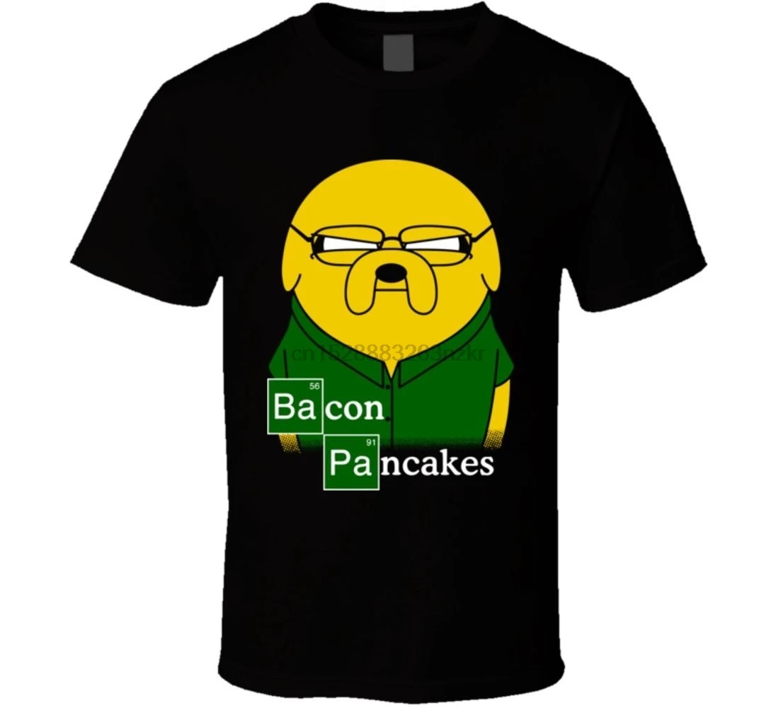 Bacon pancakes t-shirt adventure time tee jake and finn
