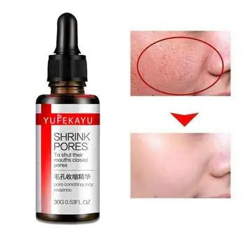 

30ML Pore Shrinking Fluid Repair Pore Contraction Hyaluronic Acid Serum Skin Care Face Cream