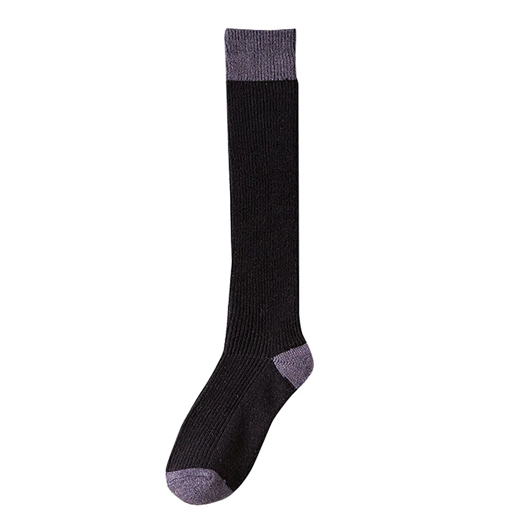 Kneeling women Socks Cotton Fashion Colorblock Multicolor Office Sports Outing Socks Couples Sisters Gifts Cheap Winter Warm