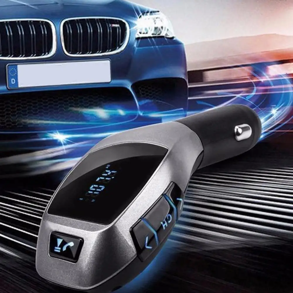 Беспроводной автомобильный радиоприемник Fm модулятор Mp3 Usb плеер аудио для