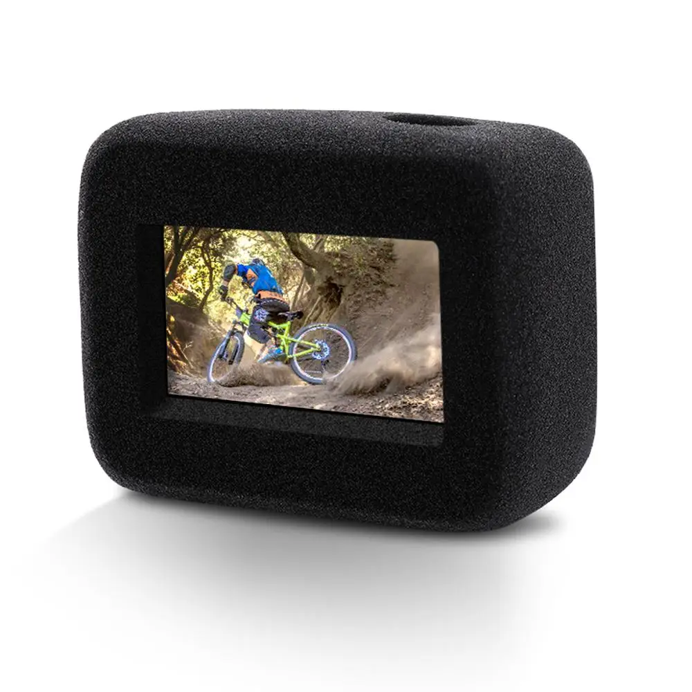 Cache Anti-Vent Mousse pour GoPro Hero 12/11/10/9 - Réduction Bruit