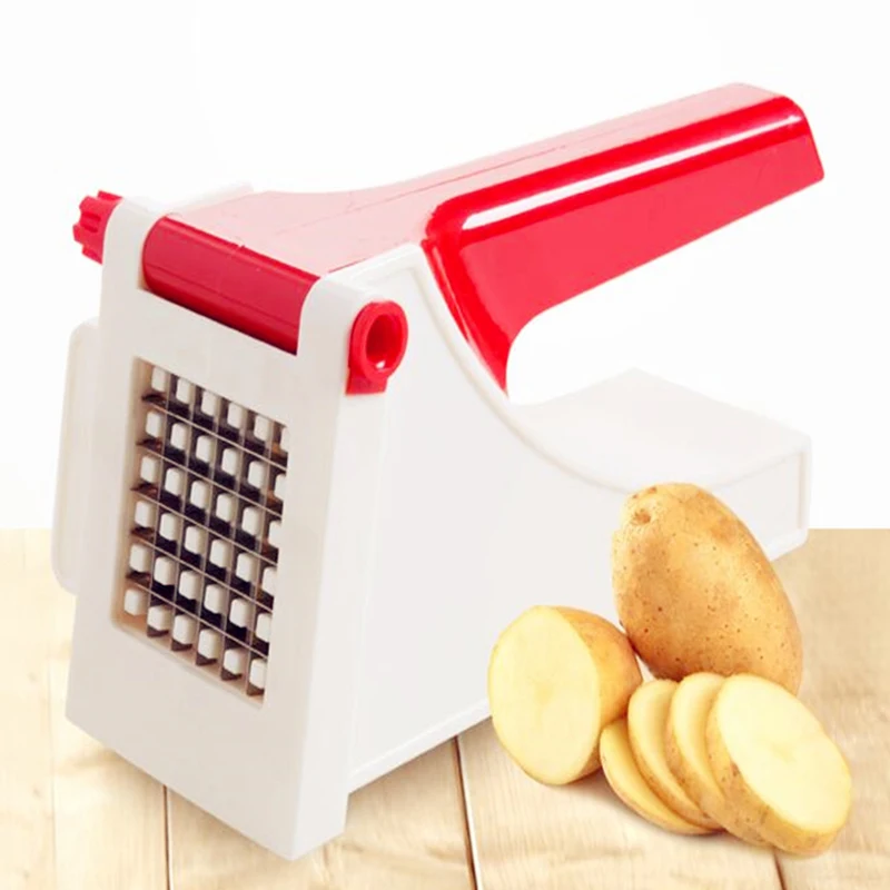 

New Stainless Steel Slicer Home Fries Potato Chip Cutting Machine Multi-Function Practical Vegetable Cutter