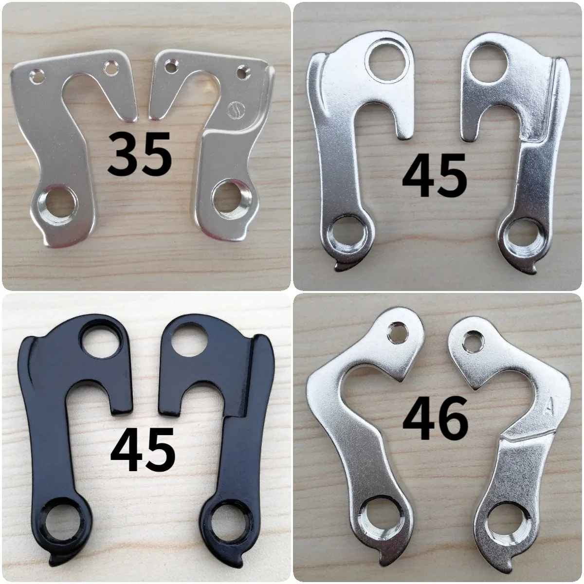 2 Pz Bicicletta Deragliatore Posteriore Gear Hanger Mech Dropout Misura Per Orbea Alma Omr 19 Aqua Onix San Ora Onix Opal Remo Y0000085 Orca