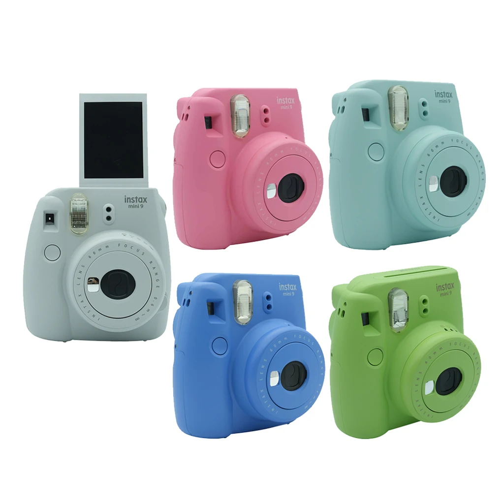 Цифровая видеокамера FUJIFILM instax Mini9 с мгновенной съемкой и объективом удалением до