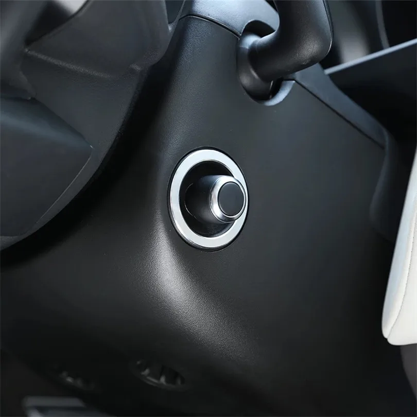 Aluminum Alloy Steering Wheel Adjustment Ring Trim For Land Rover