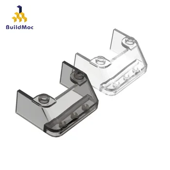 

Buildmoc Bricks 2437 3x4x (4 layers) inclined glass ldd 2437 For Building Blocks Parts DIY Construction Christmas Gift Toy