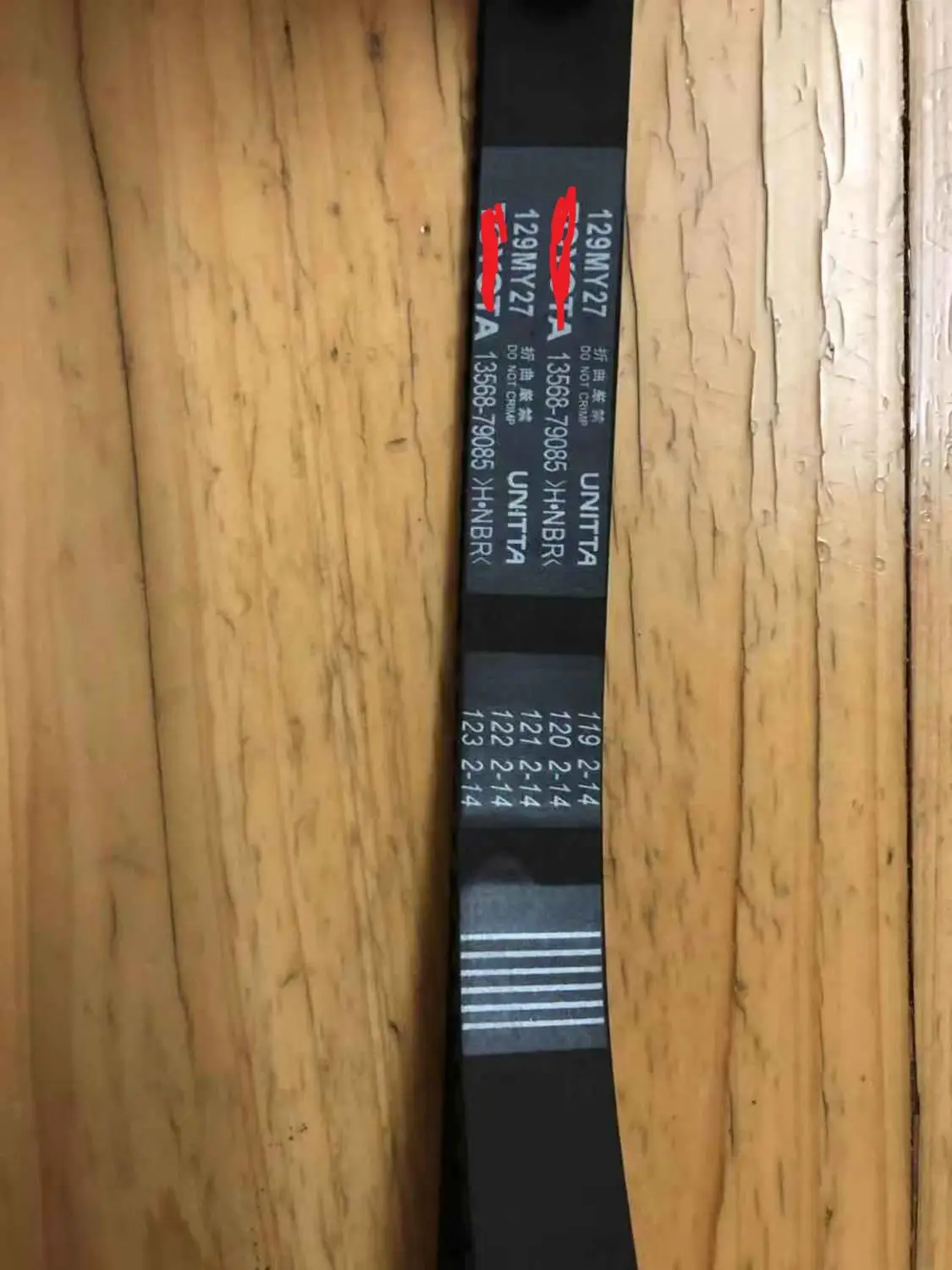 Зубчатый ремень OEM 13568-79235/ADT37537/13568-70100/13568-79085 для Llexus IS 200 Sportcross Ttoyota Chaser Altezza 1G-FE двигатели