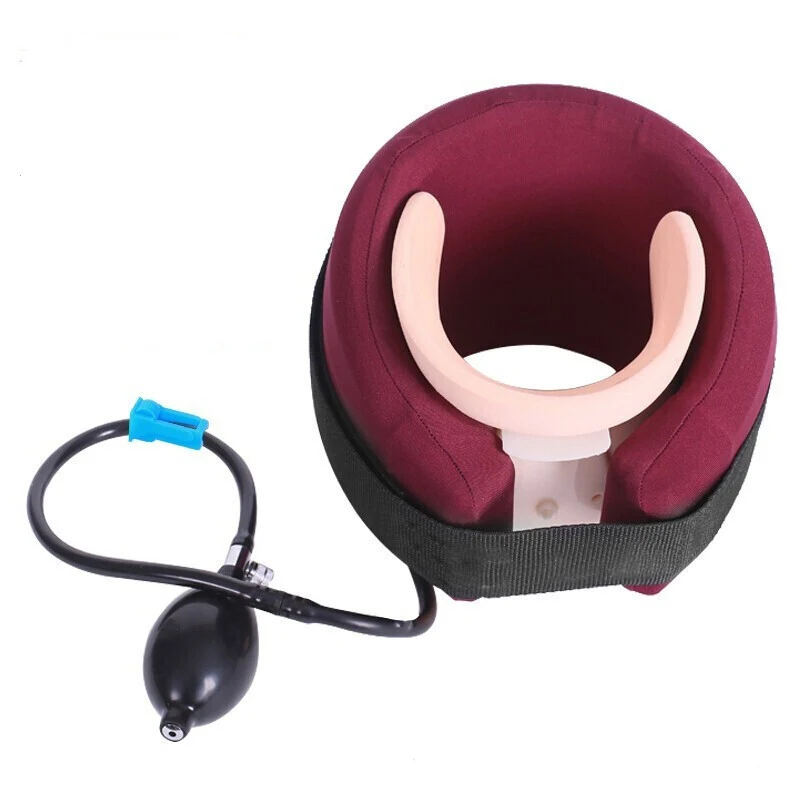 New Portable Inflatable Medical Shoulder Neck Tractor Reduce Pain Relax Masssager Cervical Neck Traction Posture Correction