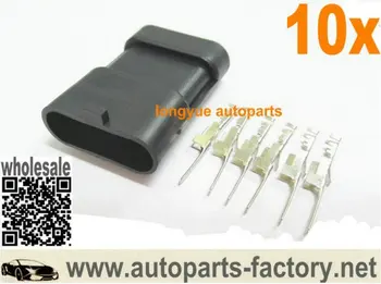 

longyue 10set extension harness adapters 6-pin male repair connector kit for FSD PMD