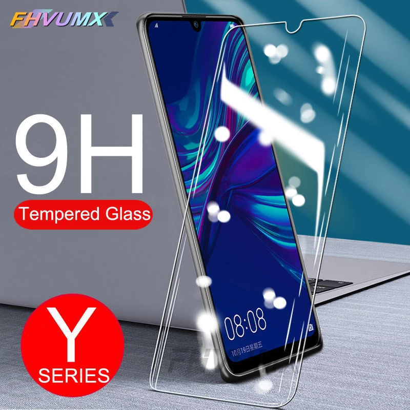 

9H Protective Glass For Huawei Y5 Lite Y6 Y7 Prime 2018 Y7S Y6 Y7 Pro Y9 2019 Tempered Glass P smart 2019 Screen Protector Film