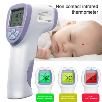 

Forehead Thermometer Non Contact Infrared Thermometer Body Temperature Fever Digital Measure Tool for Baby Adult