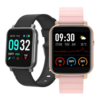 

2020 New Fitness Tracker Blood Pressure Pedometer Bluetooth Waterproof IP68 Sports Smartwatch Physiological Tracker Smart Watch