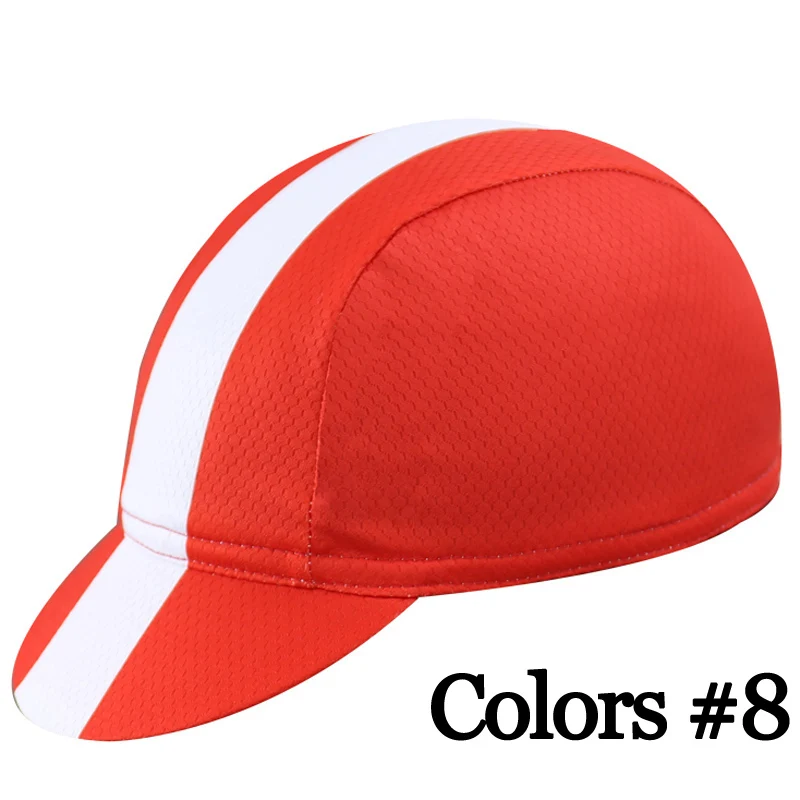 Colors 8 11 цветов Велоспорт велосипед Hat100% полиэстер Спорт на открытом воздухе Бейсбол Велоспорт мото головной убор шлем повязка на голову одежда бандана Велосипедный Спорт Кепка - Цвет: Colors 8