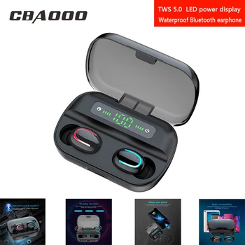 

Bluetooth V5.0 Earphone CBAOOO Q82 Wireless Earbuds Stereo Sport Wireless Headphones headset 3000 mAh Power For iPhone Xiaomi