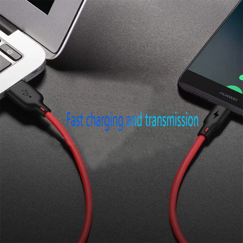 Мобильный телефон Аксессуары Type C Micro USB кабель для передачи данных мобильного