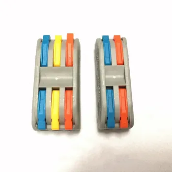 

1pcs/5pcs mini fast wire Connectors Universal Compact Wiring Connector push-in Terminal Block