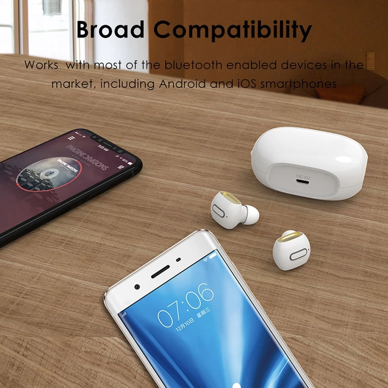 G1 Bluetooth наушники Mini True беспроводные стерео TWS наушники Handsfree автомобильные гарнитуры зарядная коробка с микрофоном для смартфона