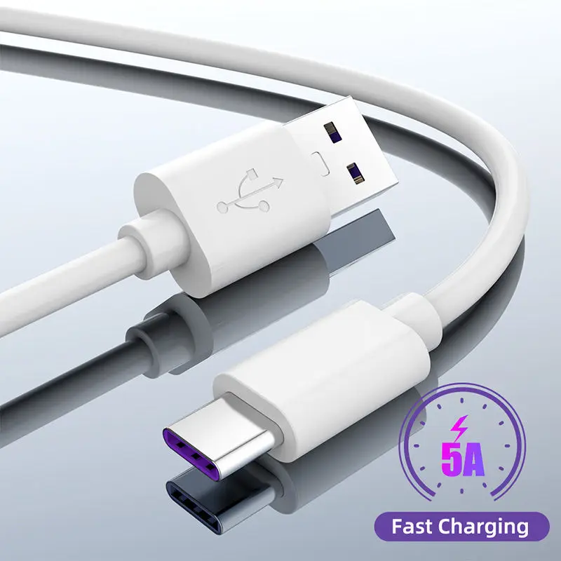 5A USB C кабель супер быстрая зарядка для huawei mate 30 P30 Lite Xiaomi Mi 9 usb type C кабель для samsung S8 S9 S10 type C кабель