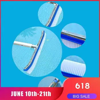 

Brush Cleaning Tools 10/18 Inch Curved Swimming Pool Broom Swimming Bristles Cleaner Wall 2020 Brush Nylon Floor Pool Spa R3P0
