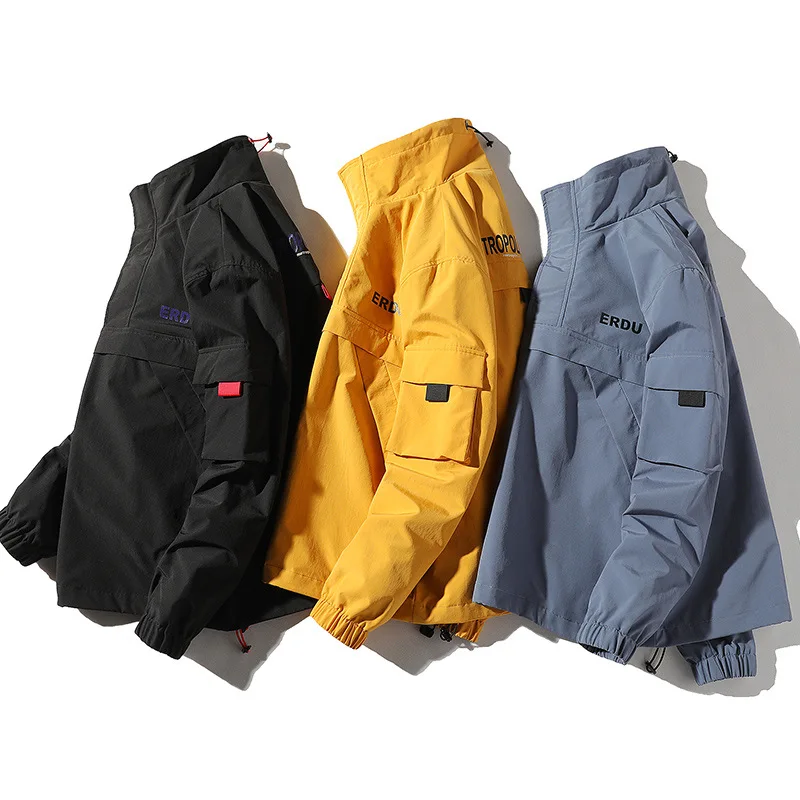 Oversized Windbreaker Jacket | Hip Hop Windbreaker Jackets
