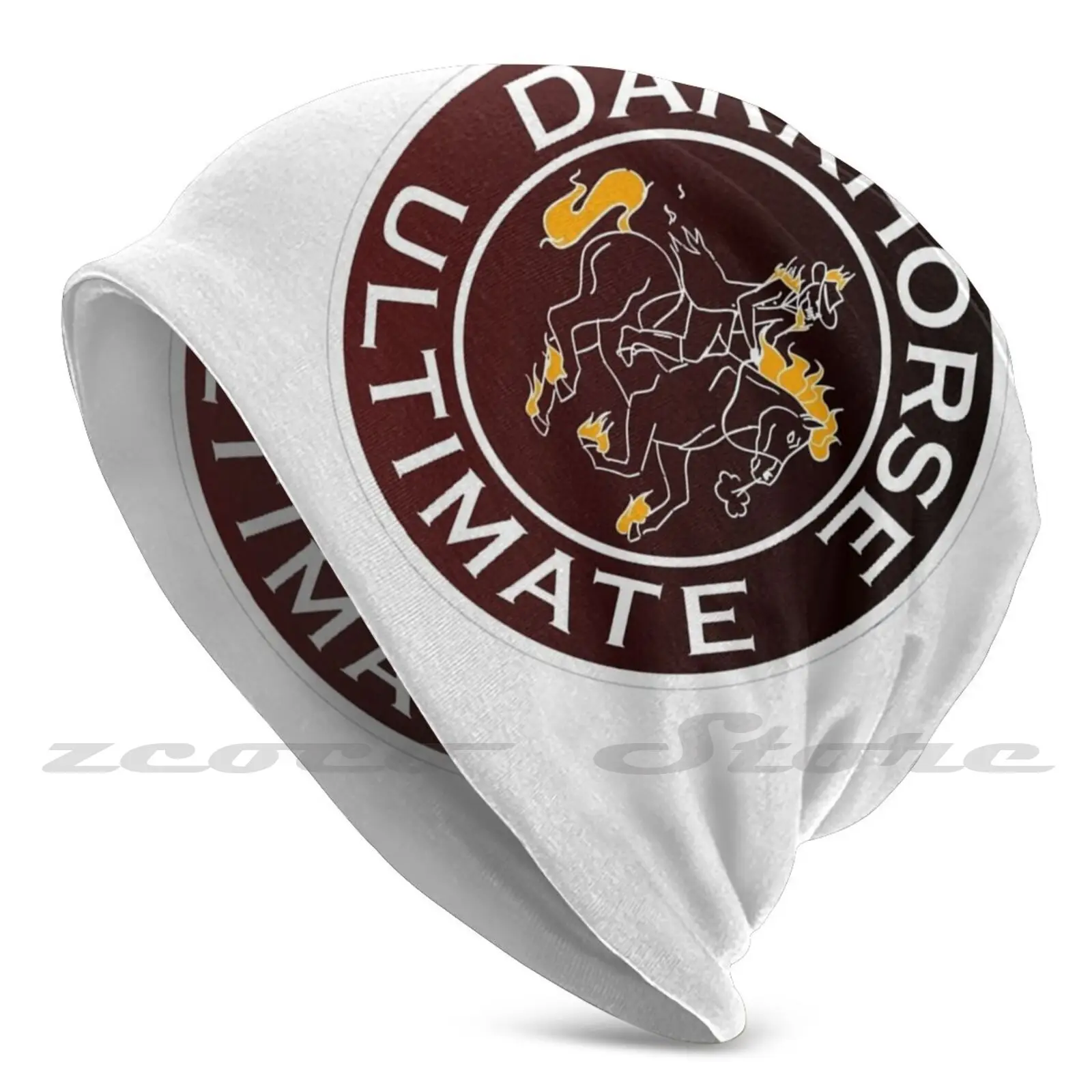 Darkhorse Ultimate Knit Hat Hedging Cap Soft Elasticity Outdoor Sports Leisure Ultimate Darkhorse Ultimate Ghost Rider Logo