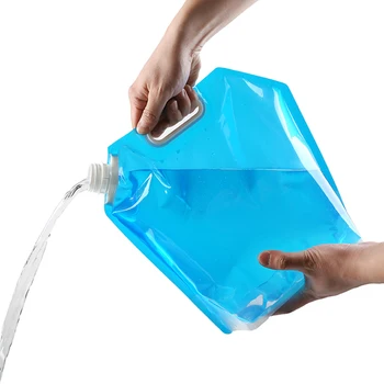 

10L Silicone Folding Cup Large High Capacity Telescopic Outdoor Travel Drinking Cup Camping Tazza Pieghevole Folding Cup DA60ZD