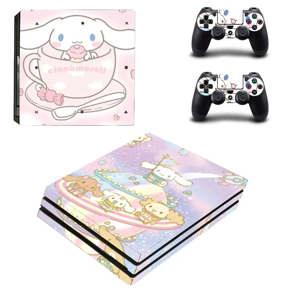 YSP4P-3840 Cinnamoroll лаурель собака PS4 Pro стикер Play станция 4 кожа наклейки для playstation 4 PS4 Pro консоль и контроллер скины - Цвет: YSP4P-3840