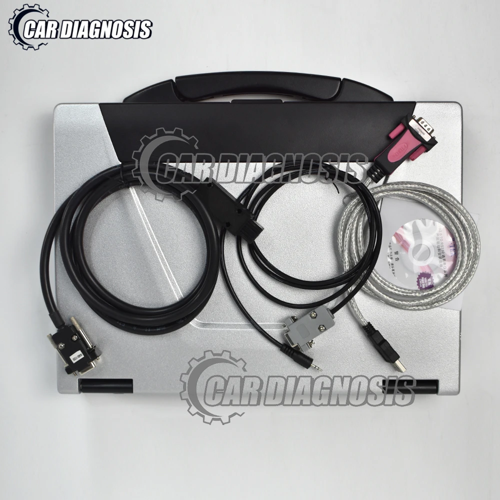 Per Mitsubishi Lift Strumento Diagnostico Toughbook Cf53 Laptop Auto Carrello Elevatore Scanner Diagnostico Cavo Muslimah