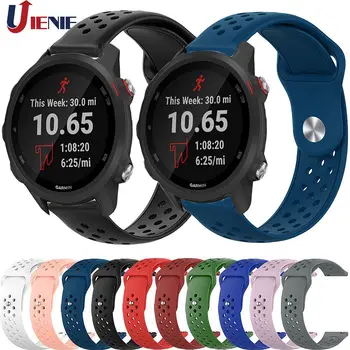

Silicone Sport Strap Watchband for Garmin Forerunner 245 245M 645 Vivoactive 3 Music Smart Watch Band Correa for Vivomove HR