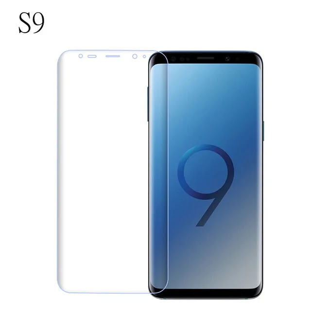 For Galaxy S9 9D полностью изогнутая Гидрогелевая пленка для samsung Galaxy Note 8 9 10 S7 S8 S9 S10 Plus S10E Защитная мягкая пленка не стекло - Цвет: For Galaxy S9