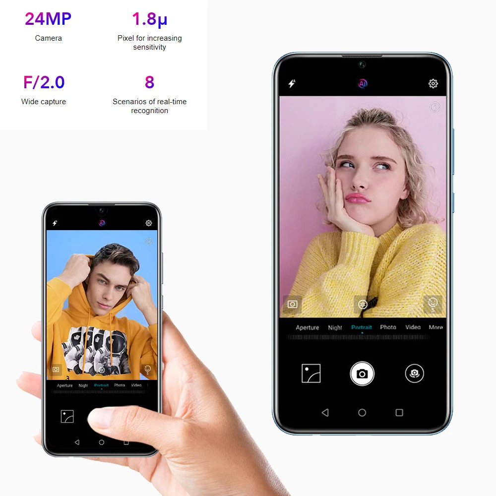 Honor 10 Lite 128 ГБ глобальная версия смартфона 24mp Камера мобильный телефон 6 21 дюймов