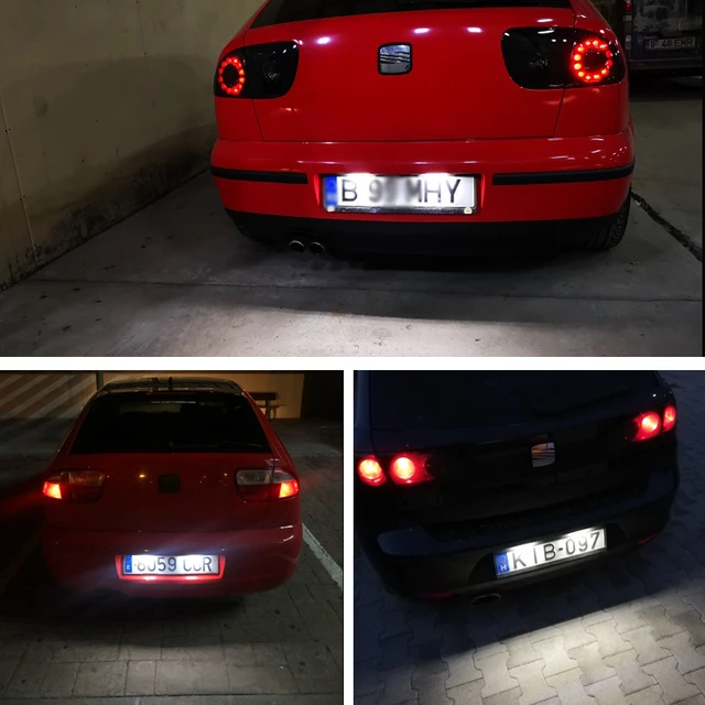 Seat Ibiza 6L : Éclairage LED plaque d'immatriculation – Donicars